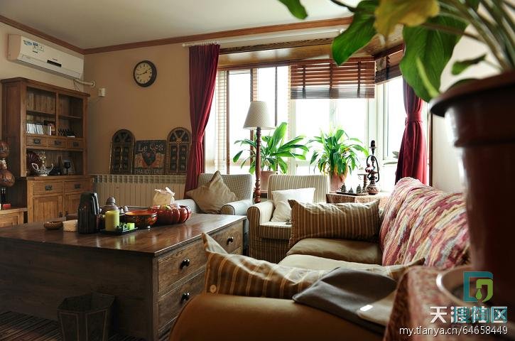 我愛裝修 曬一曬我的復(fù)古混搭舒適小窩